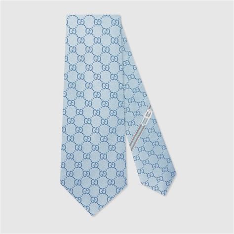 gucci sky blue tie|saks gucci ties.